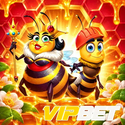 VIPBET — ilustração de abelhas cartunescas