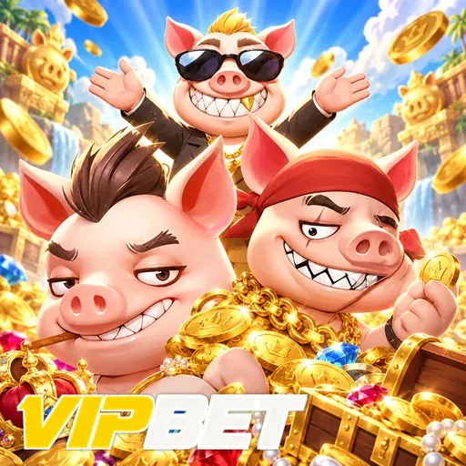 VIPBET — ilustração de porcos cartunescos
