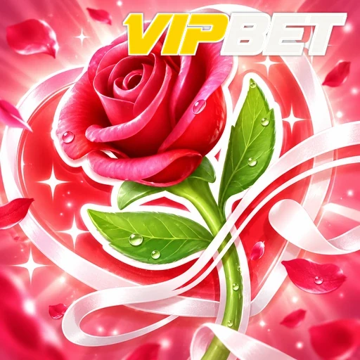 VIPBET — ilustração de uma rosa cor-de-rosa